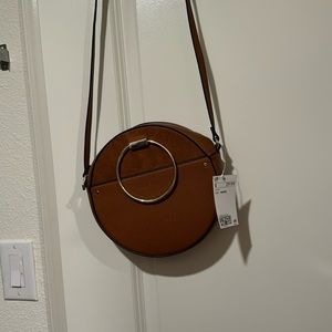 H&M cross body with gold hardware